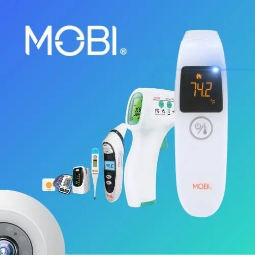 Mobi Thermometer Forehead - Mobi Thermometer Non-Contact - Mobi