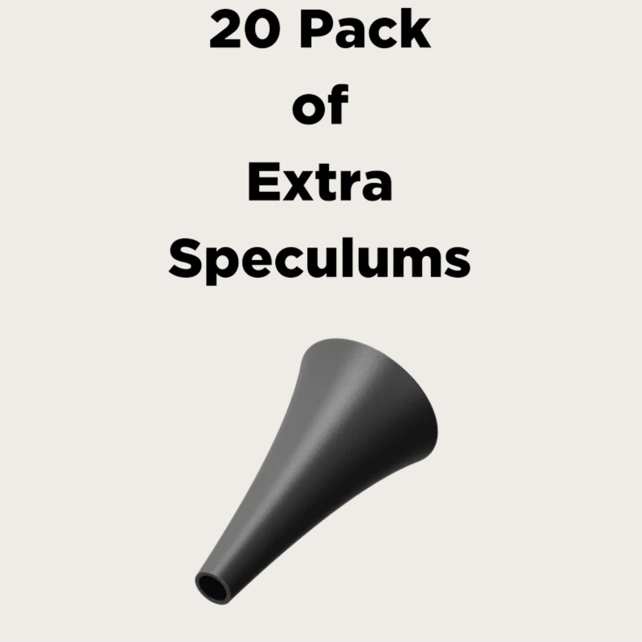 20 - Piece Speculum Set for Use with MOBI Smart Wi - Fi Otoscope HD Camera (Item 70676) - MOBI USA