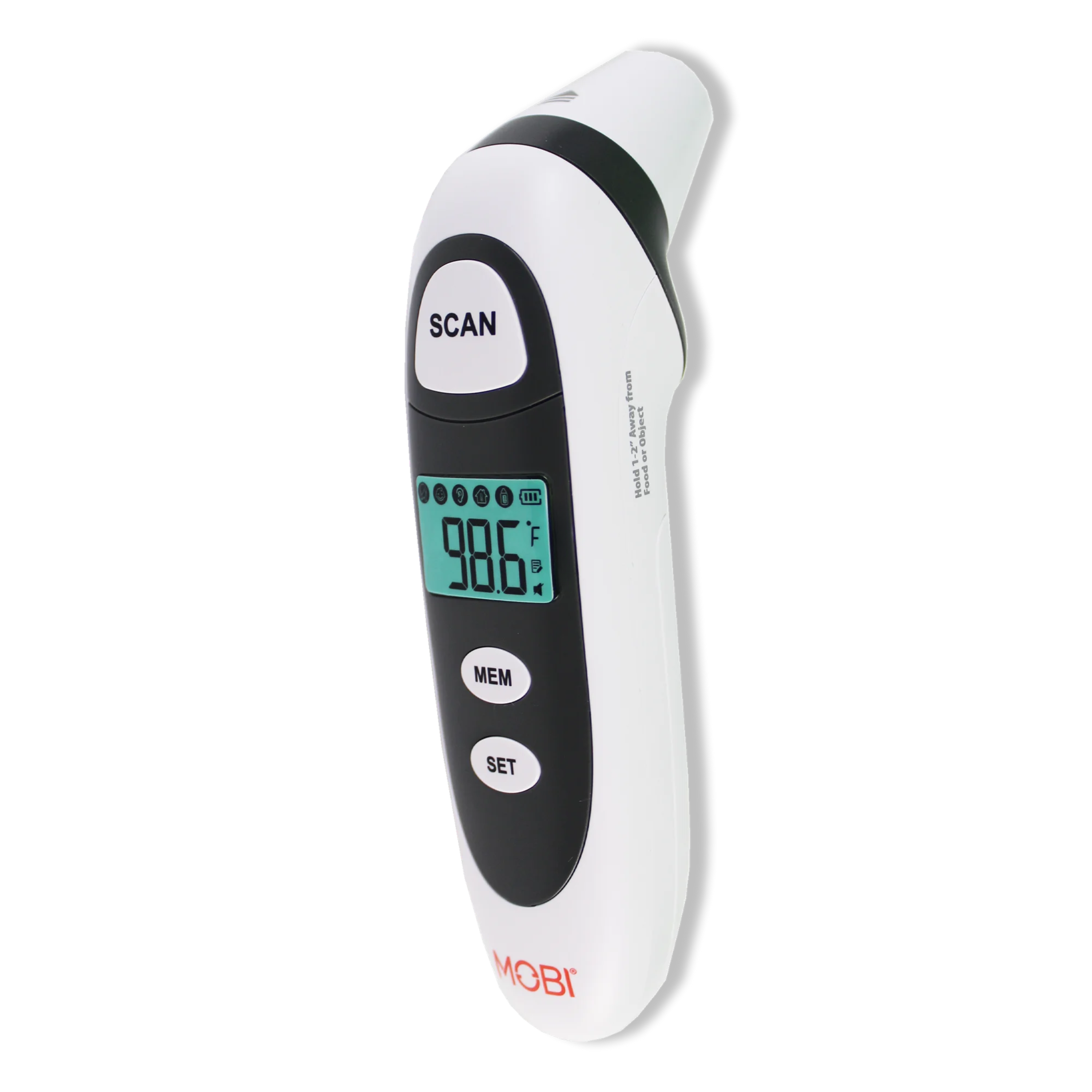 Mobi DualScan Prime Digital Forehead & Ear Thermometer