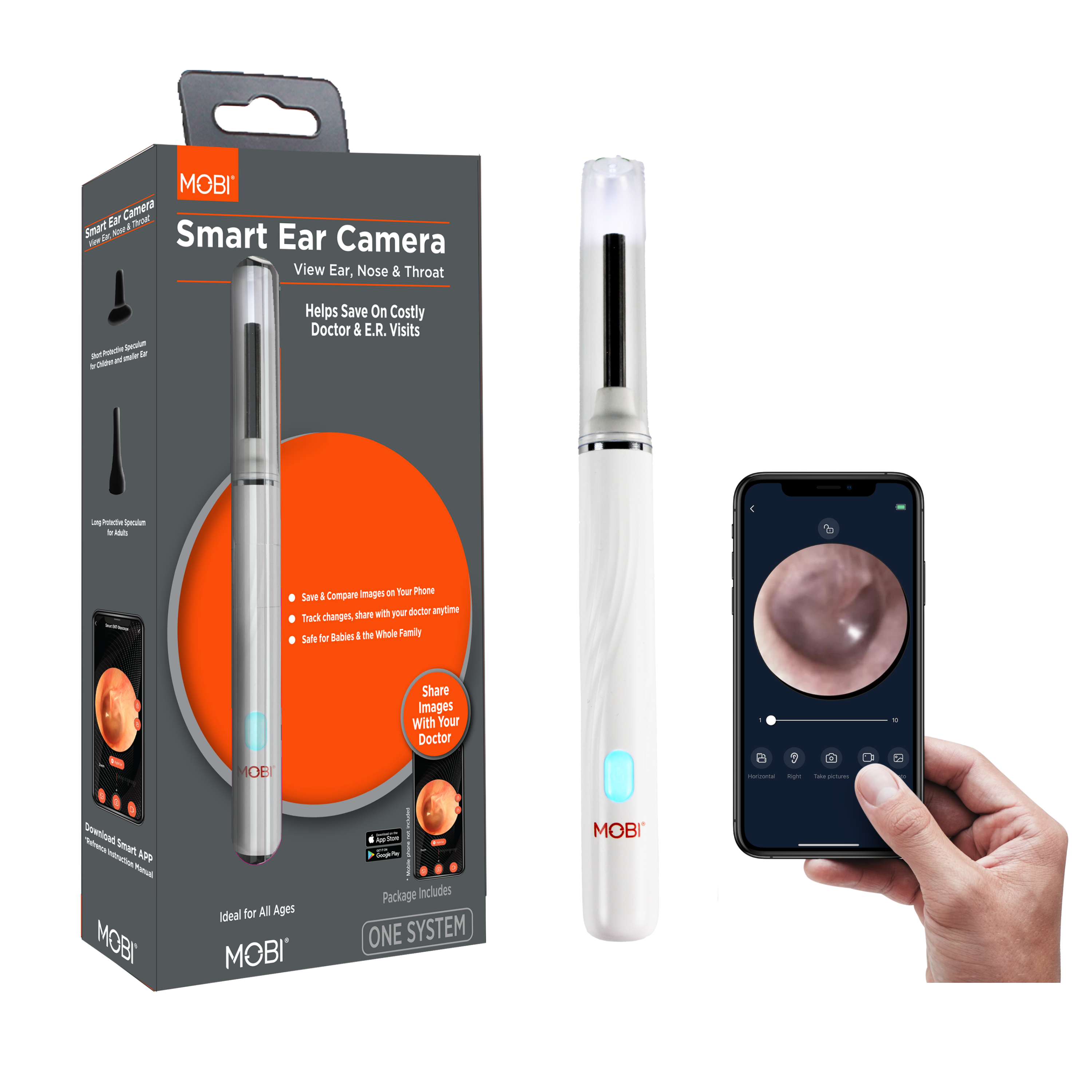 MOBI Smart Ear, Nose & Throat Camera