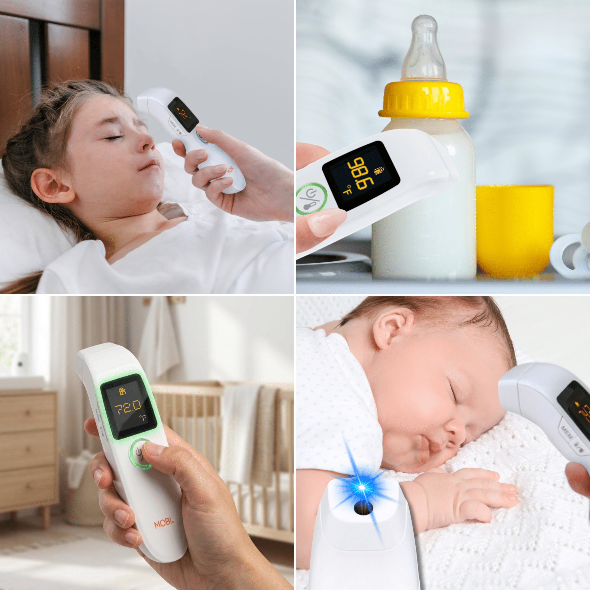 Air Non - Contact Digital Forehead Thermometer - MOBI USA