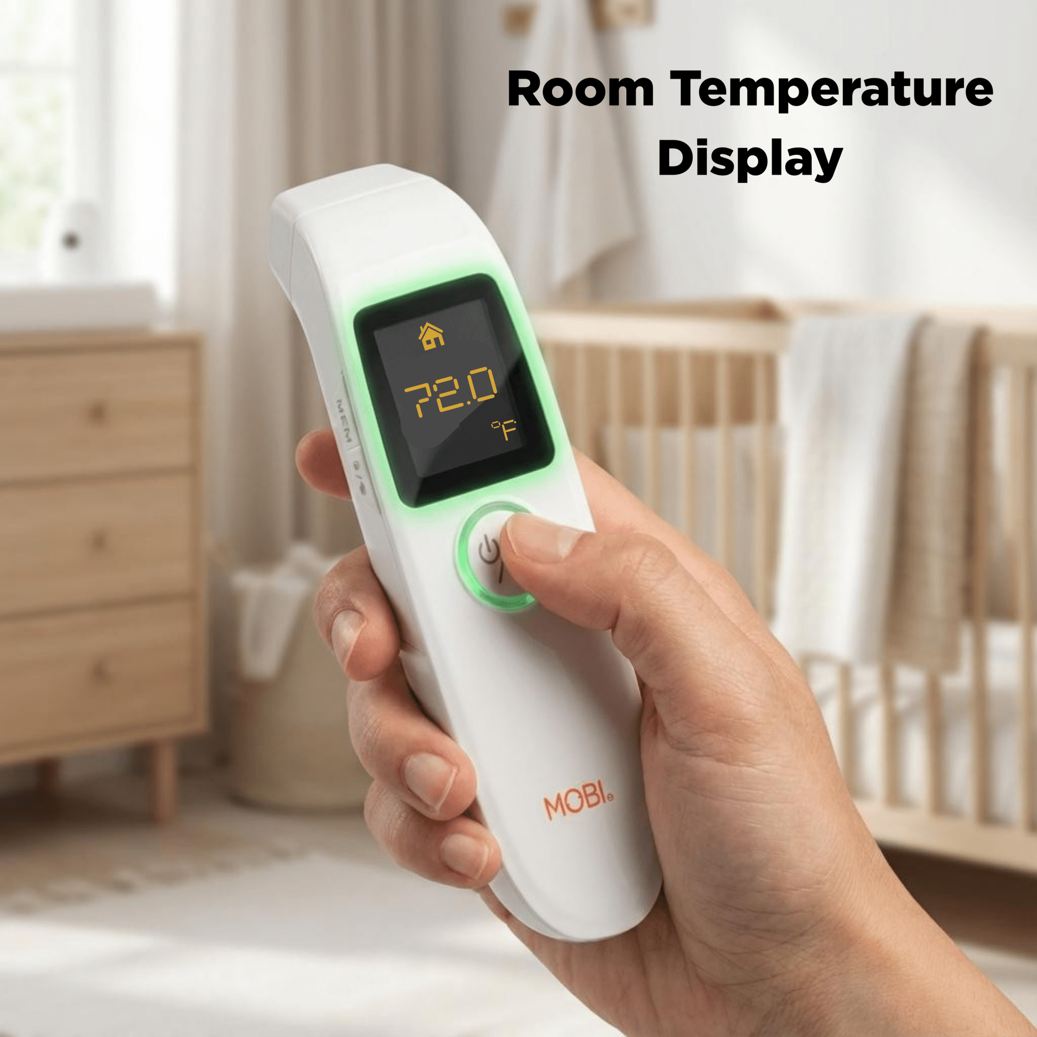 Air Non - Contact Digital Forehead Thermometer - MOBI USA