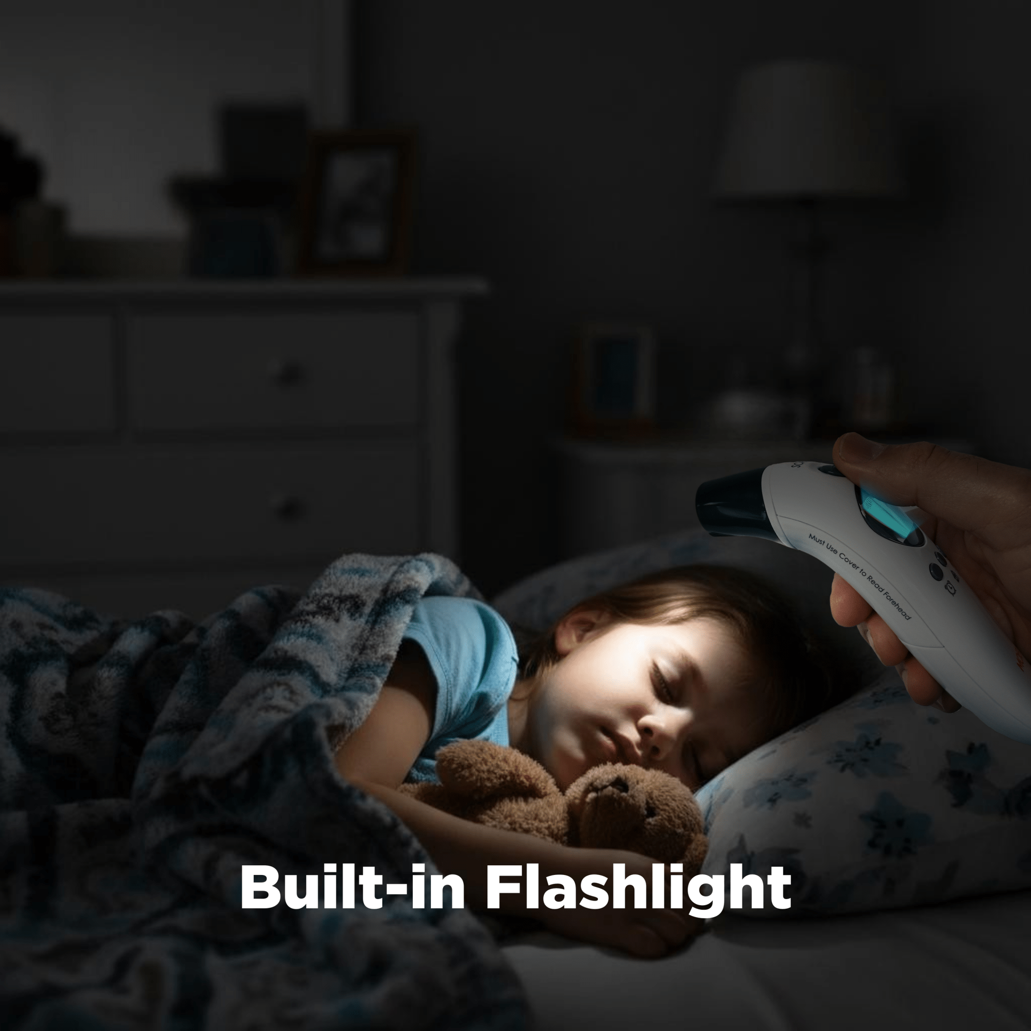 DualScan Health Check Ear & Forehead Thermometer with Medication Reminder Alarm - MOBI USA