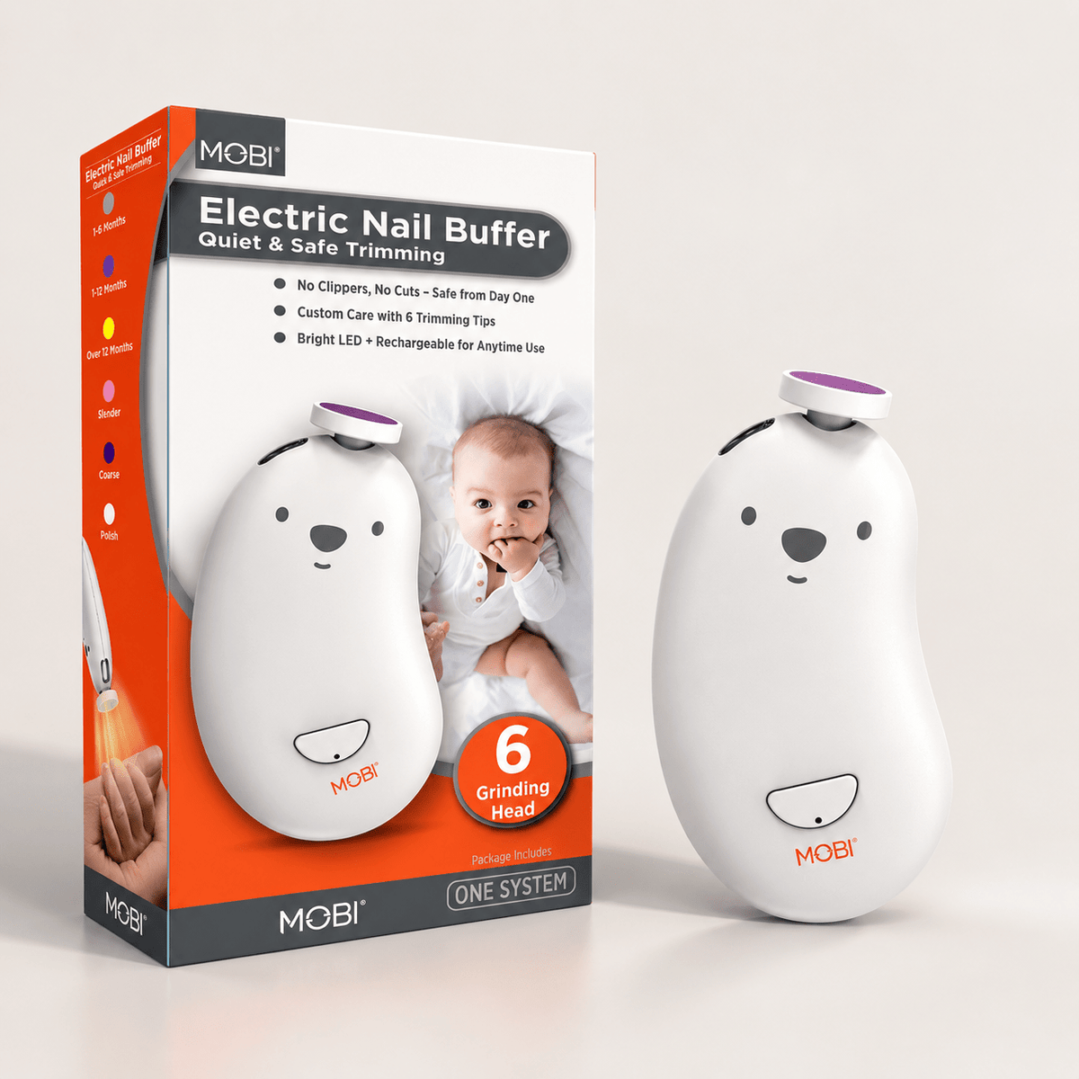 MOBI Baby Gentle Nail Trimmer - MOBI USA