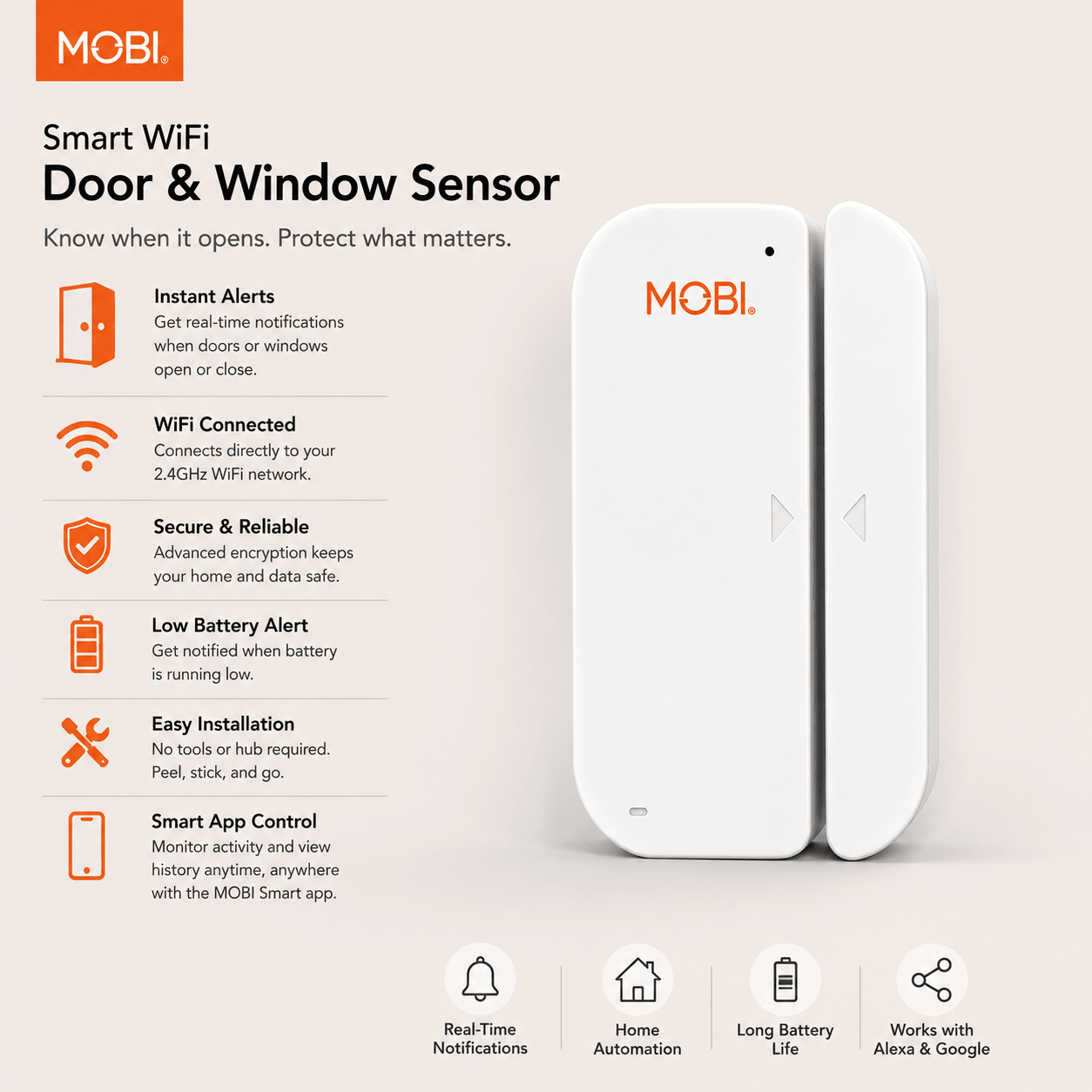 MOBI Dorm Room Security Kit - MOBI USA