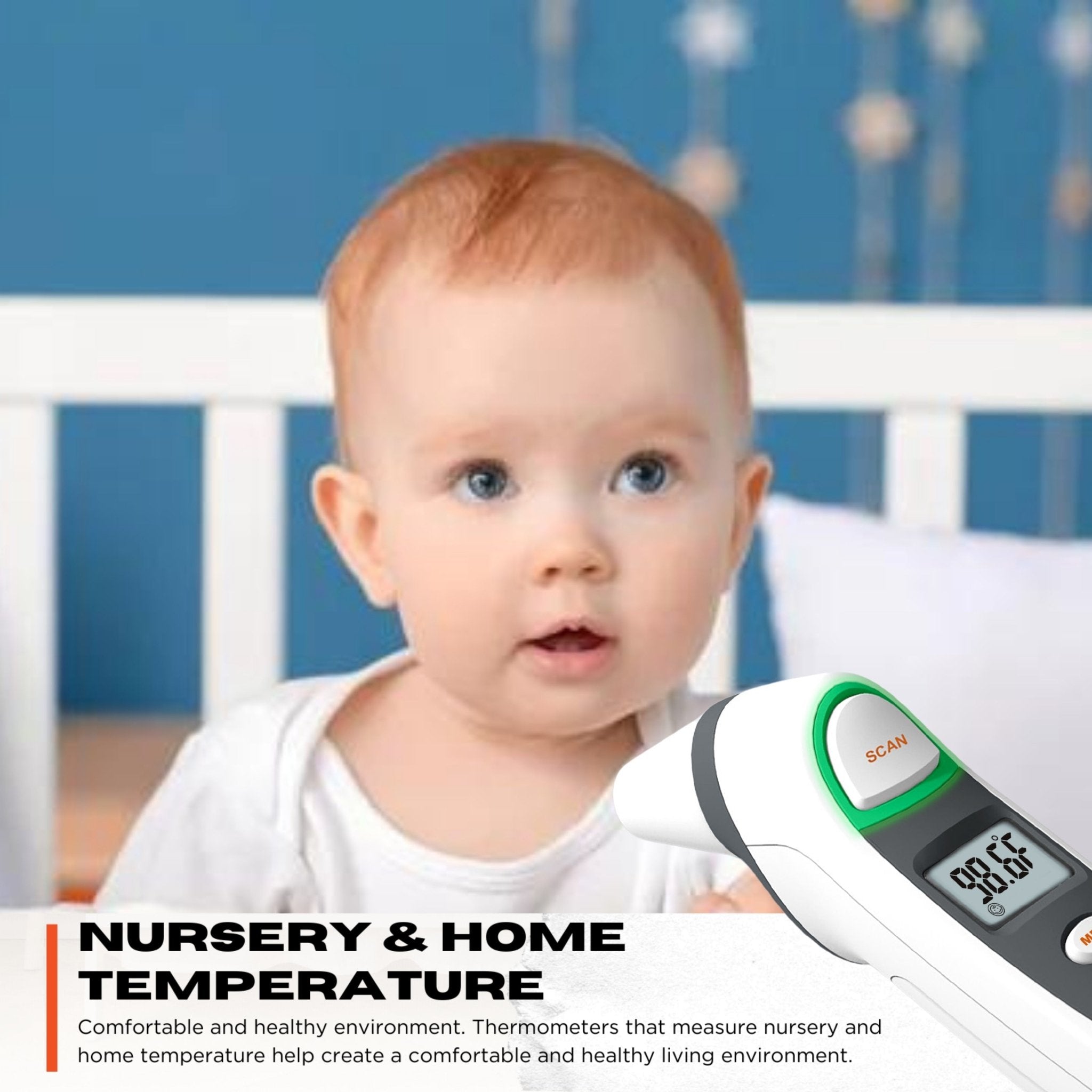 Mobi DualScan Prime Digital Forehead & Ear Thermometer - MOBI USA