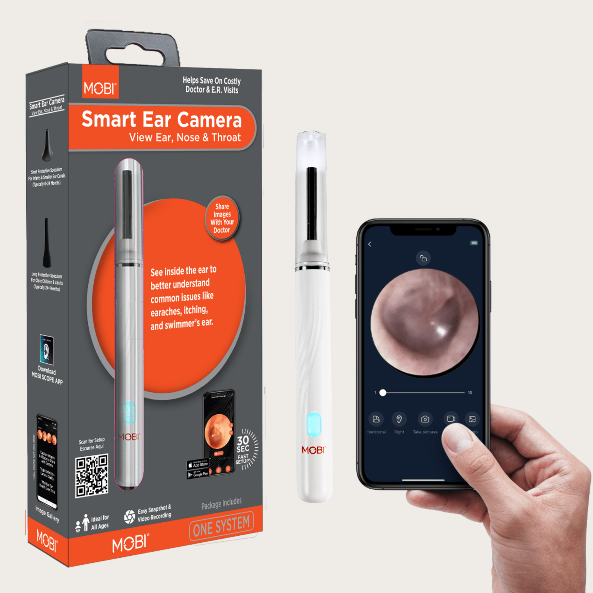 MOBI Smart Ear, Nose & Throat Camera - MOBI USA