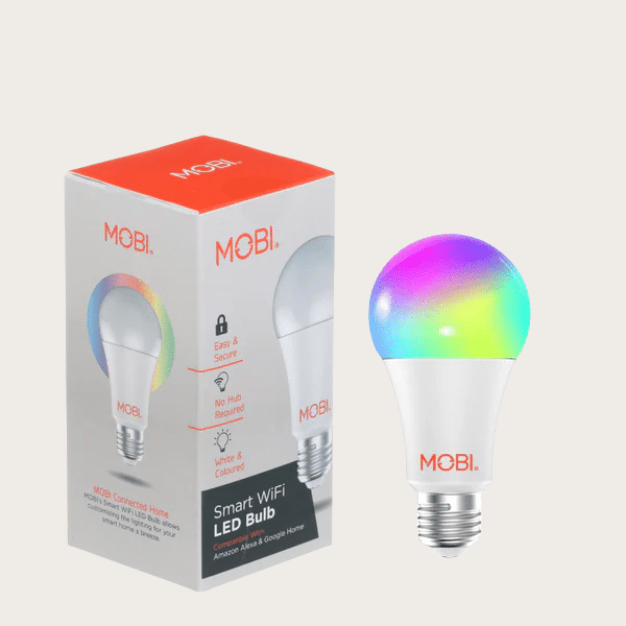 MOBI Smart Wi - Fi LED Color Light Bulb - MOBI USA