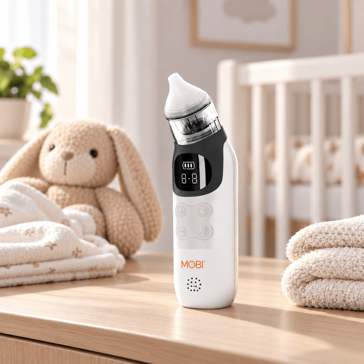Baby Safety Month: Helping Clear Stuffy Little Noses with the MOBI Automatic Nasal Aspirator - MOBI USA