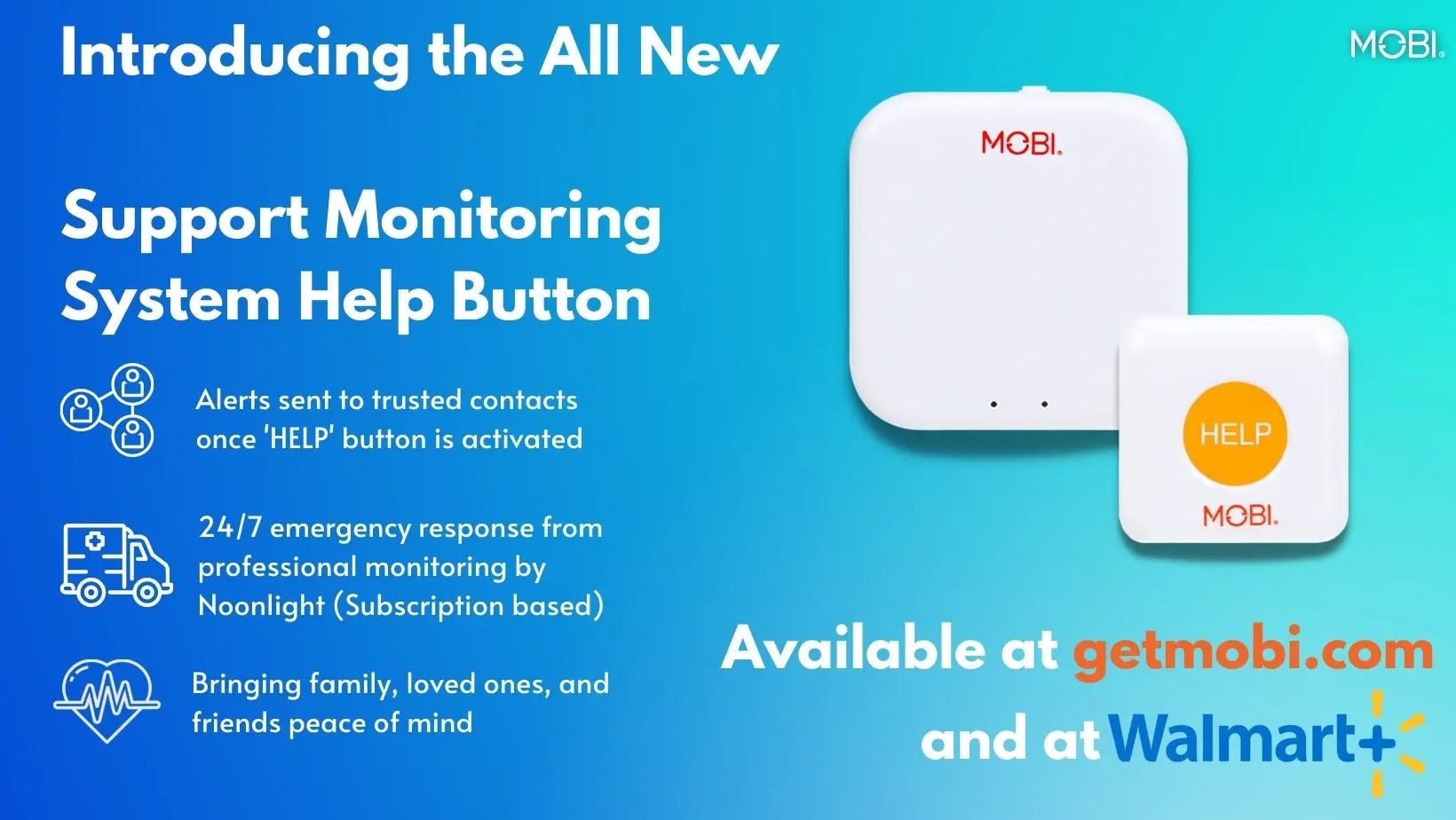 MOBI Rolls Out Affordable Smart Medical Alert Button - MOBI USA