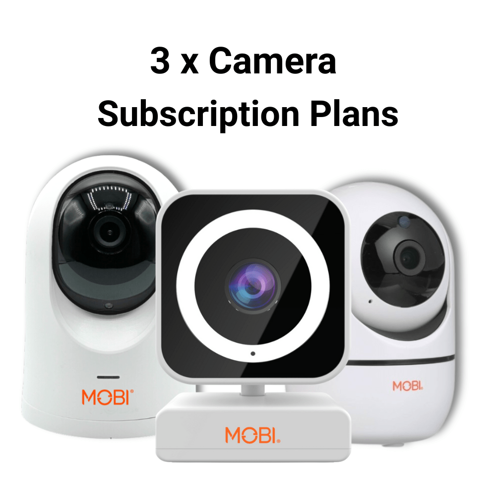 3 x Camera Cloud Storage30 - day event cloud storage - Annual - MOBI USA