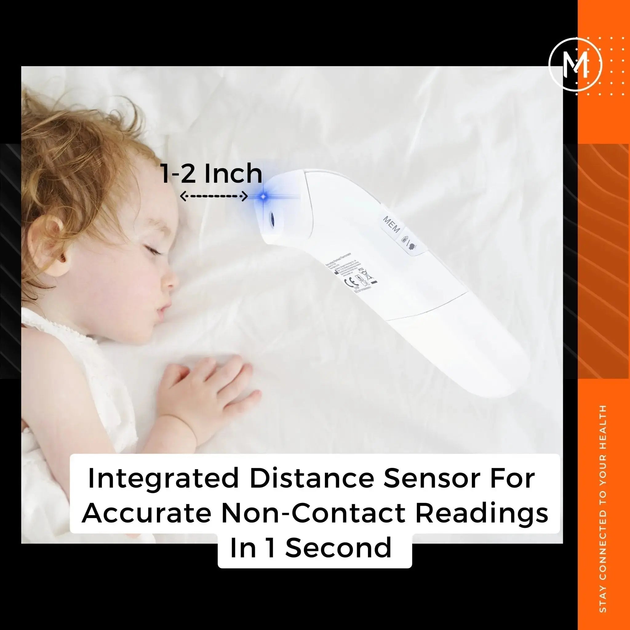 Air Non-Contact Digital Forehead Thermometer - MOBI USA