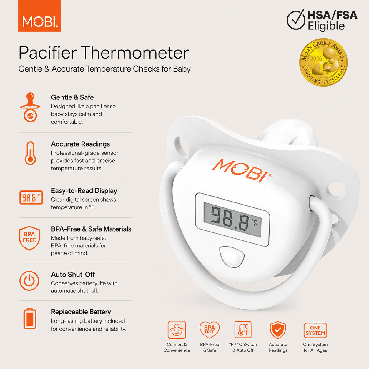 MOBI Baby Comfort & Care Bundle