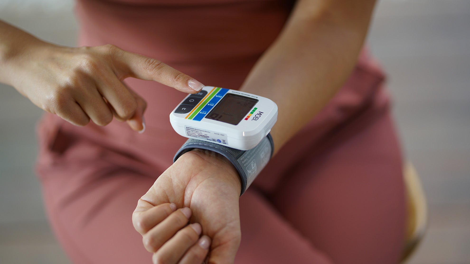 Digital Wrist Blood Pressure Monitor, Bluetooth connectivity
