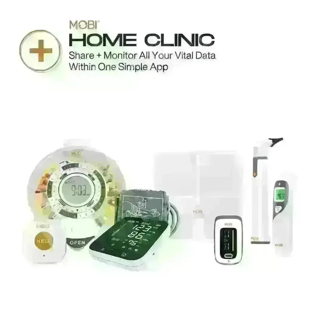 MOBI Home Clinic Health Kit With 7 Health & Living Aid Products