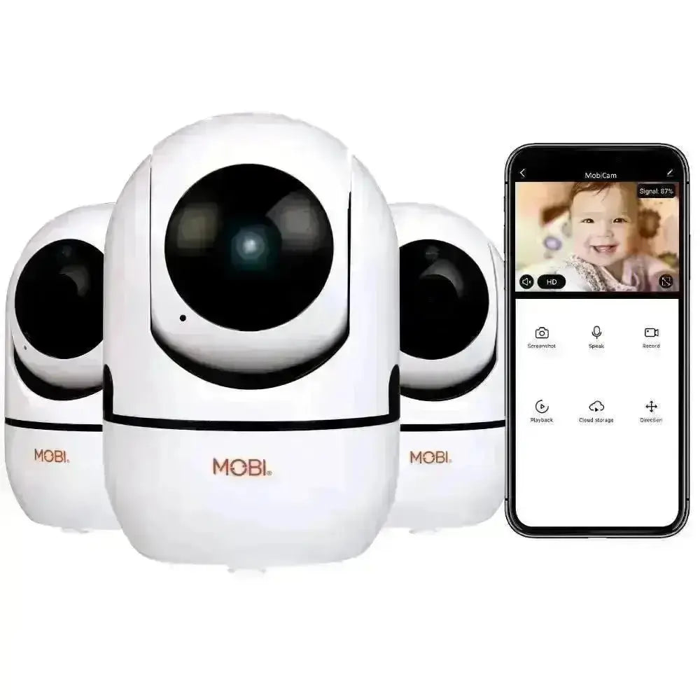 MobiCam HDX Pan & Tilt Monitoring Camera 3-Pack - MOBI USA
