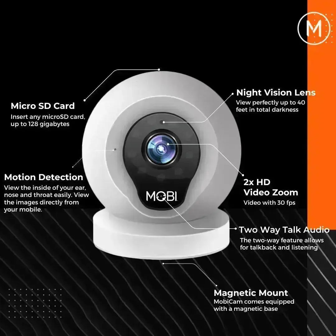 MobiCam Multi-Purpose Monitoring Smart HD WiFi Camera