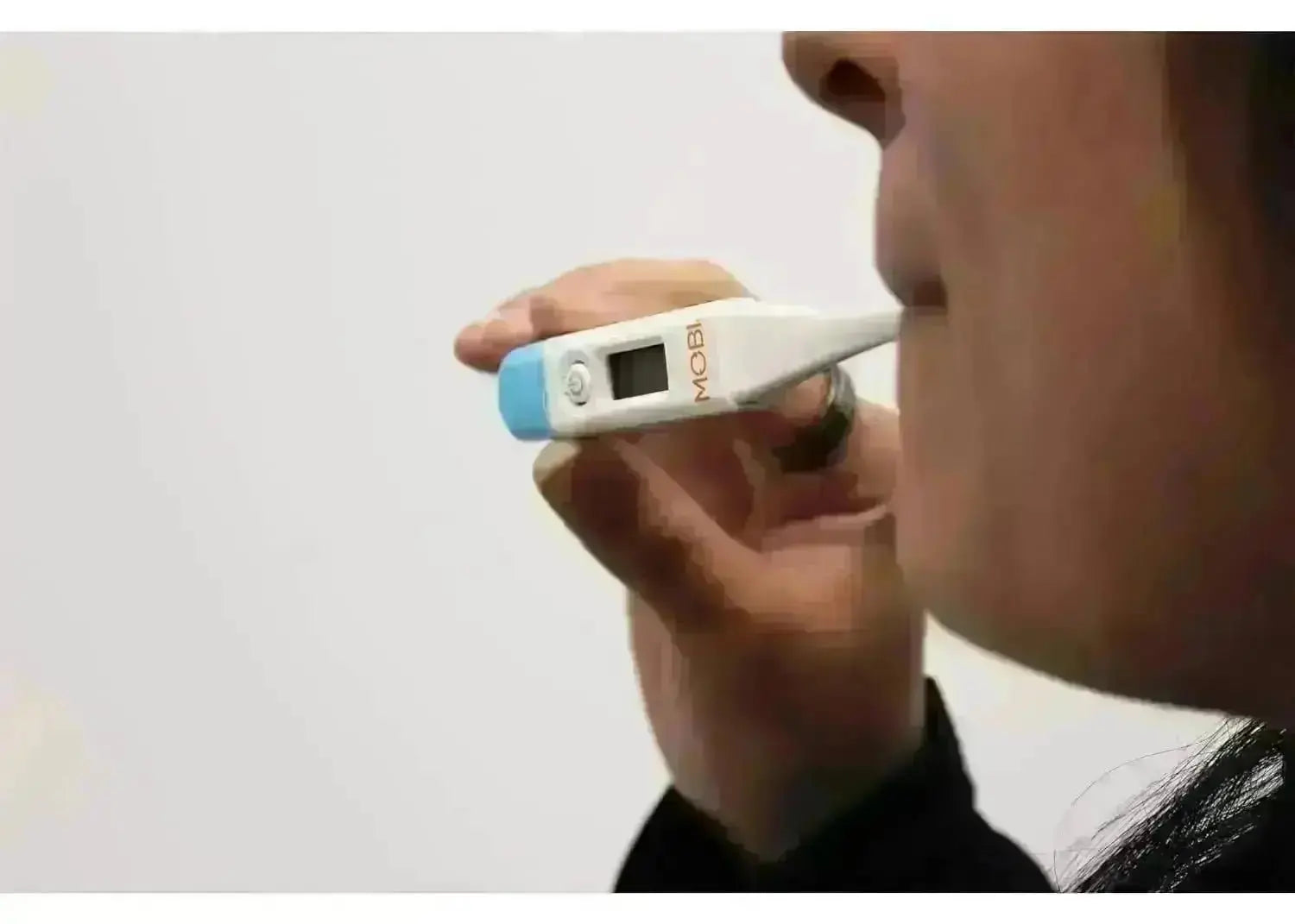 Oral Digital Thermometer with Protective Cover
