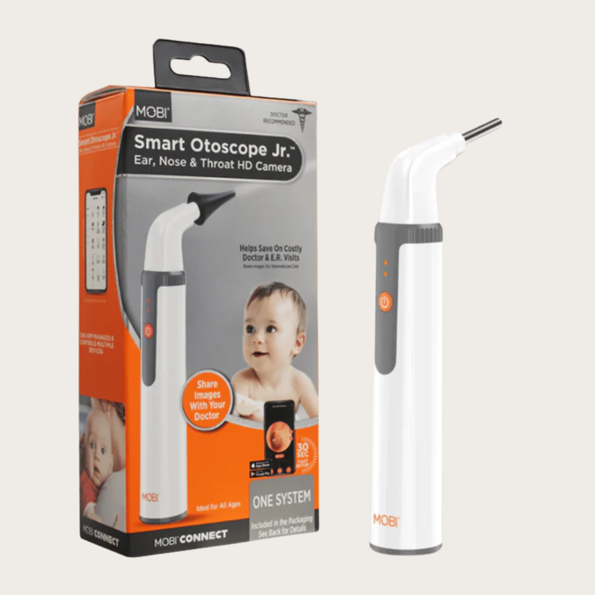 MOBI EarCam Otoscope Jr. – 1080P HD Ear Camera