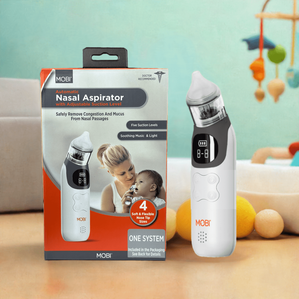 Automatic Nasal Aspirator with Adjustable Suction level - MOBI USA