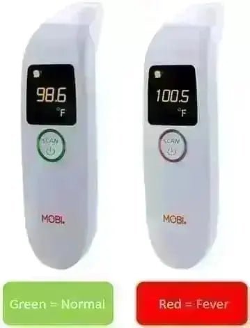 Blood Pressure Monitor and DualScan FeverTrack Thermometer Bundle - MOBI USA