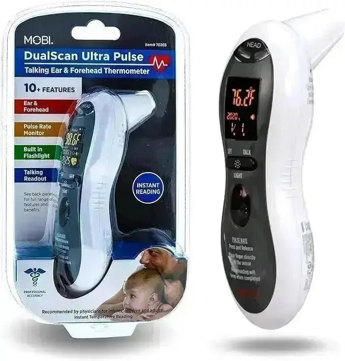 Blood Pressure Monitor and Ultra Pulse Thermometer Bundle - MOBI USA