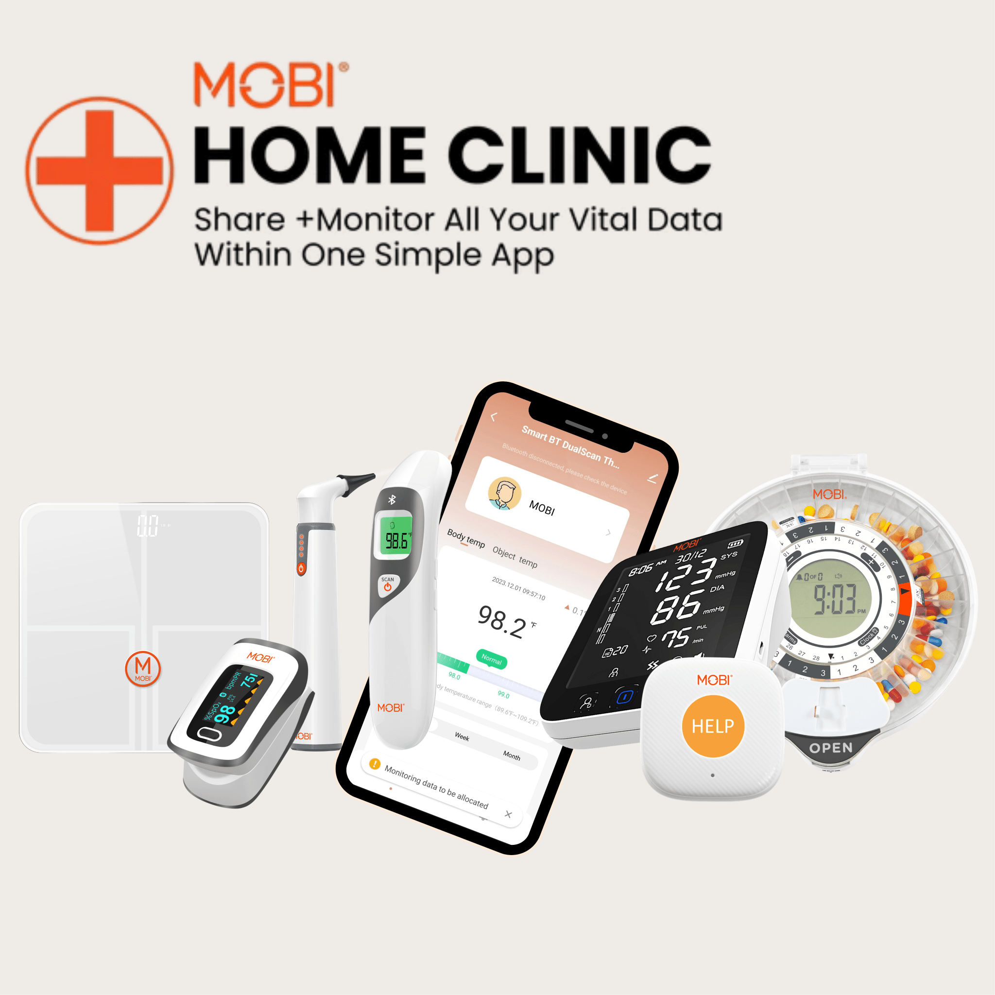 Complete Home Health Monitoring Bundle - MOBI USA