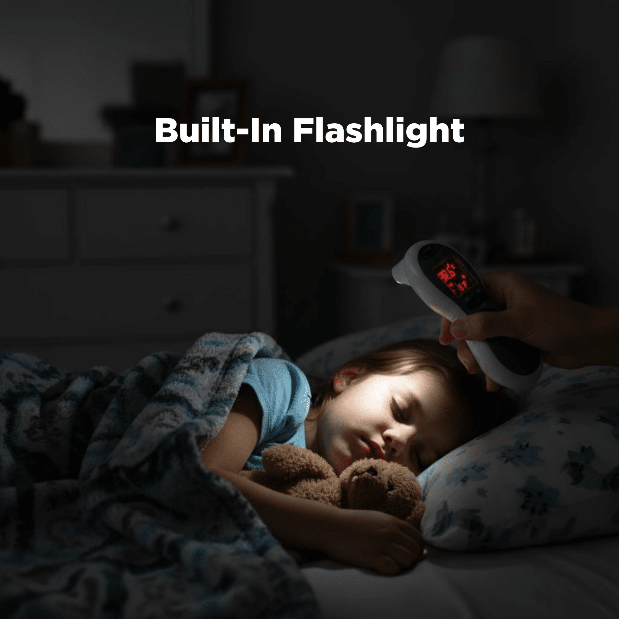 DualScan Ultra Pulse Talking Ear & Forehead Thermometer with 10+ Features - MOBI USA