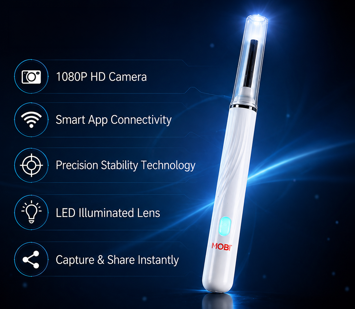 MOBI Smart Ear, Nose & Throat Camera