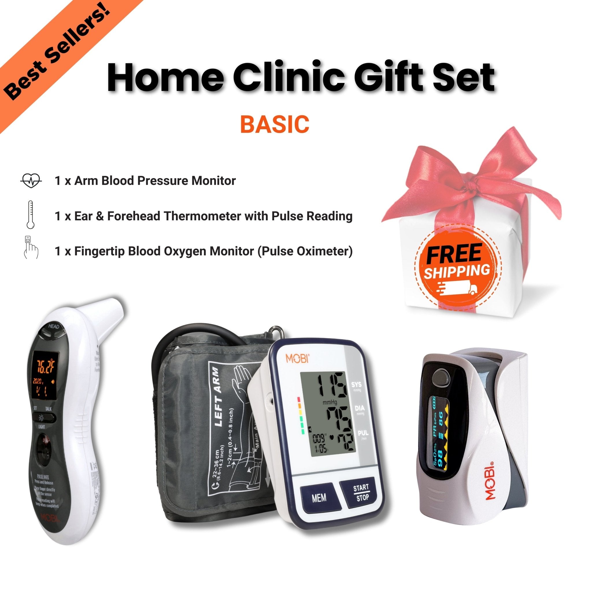 Holiday Home Clinic Gift Set - Basic - MOBI USA