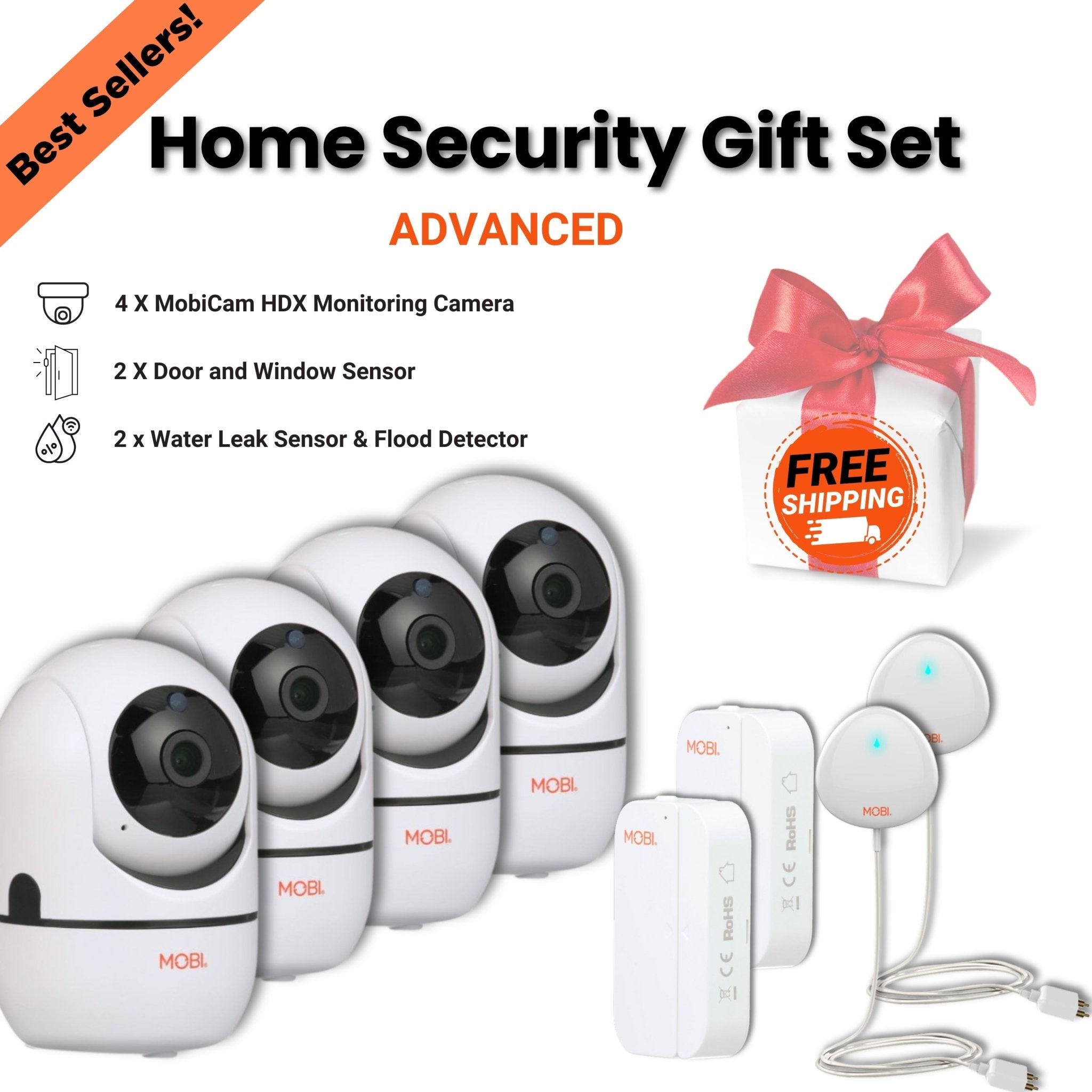 Holiday Special Home/Office Security Gift Set - Advanced - MOBI USA