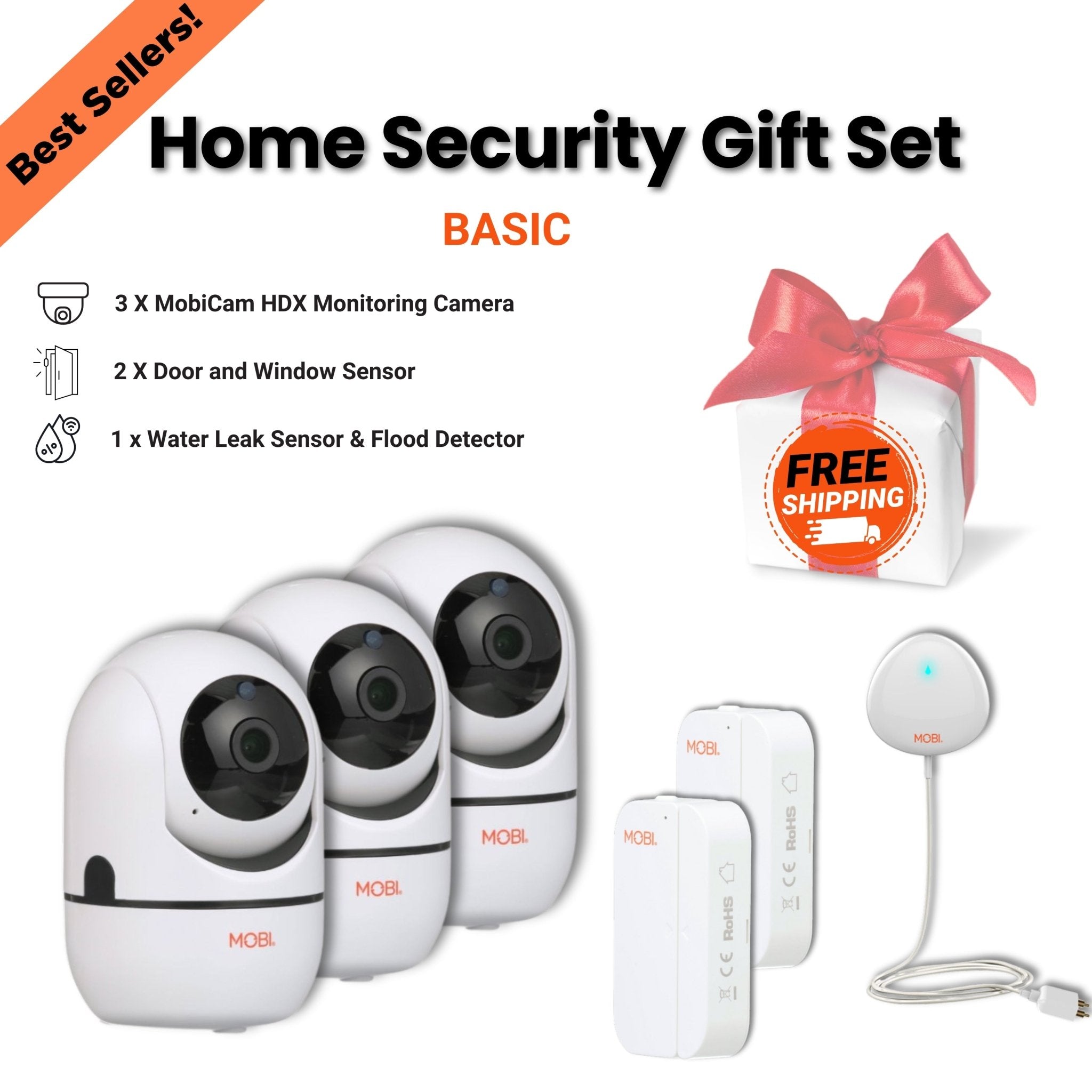 Holiday Special Home/Office Security Gift Set - Basic - MOBI USA