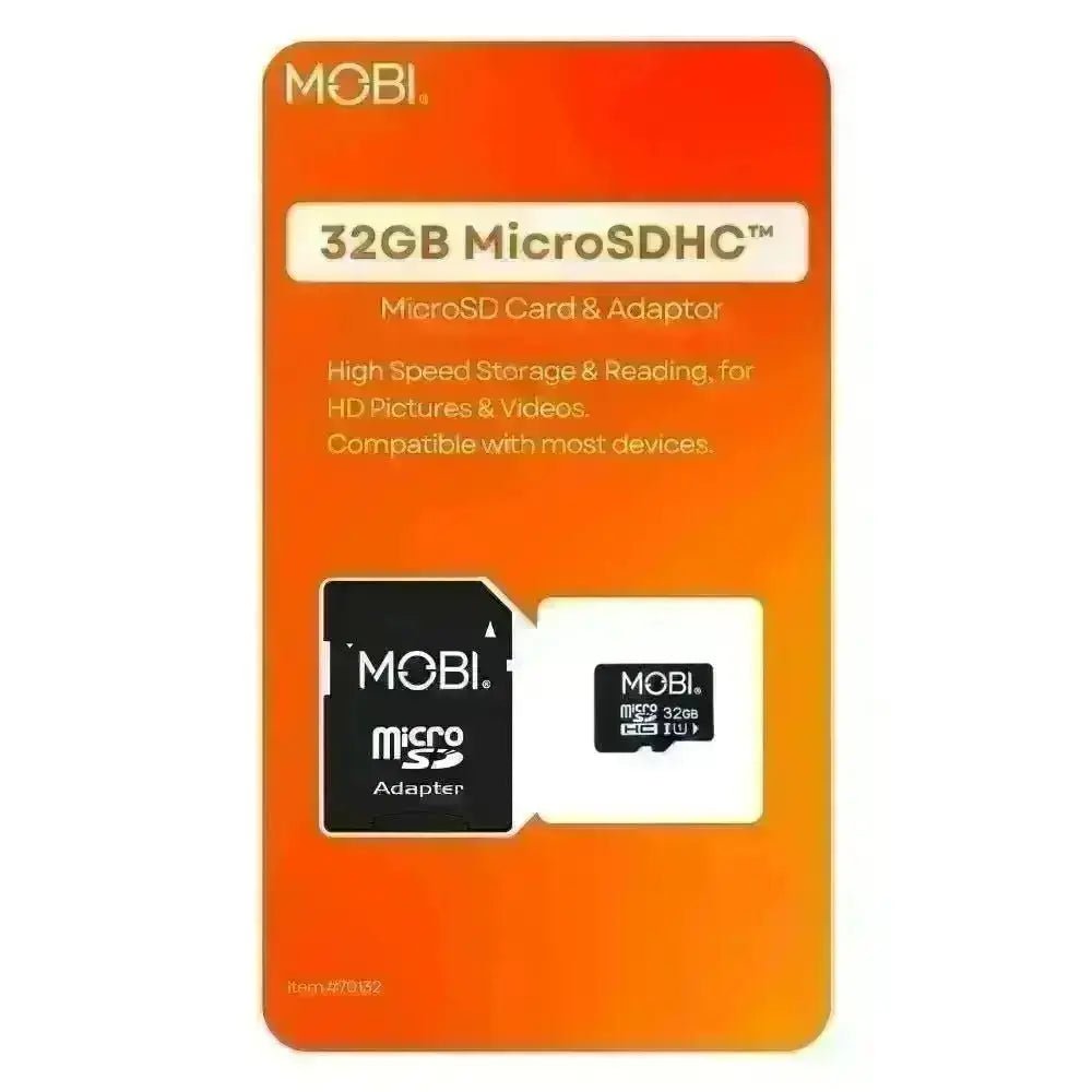 MOBI 32GB MicroSD Memory Card - MOBI USA