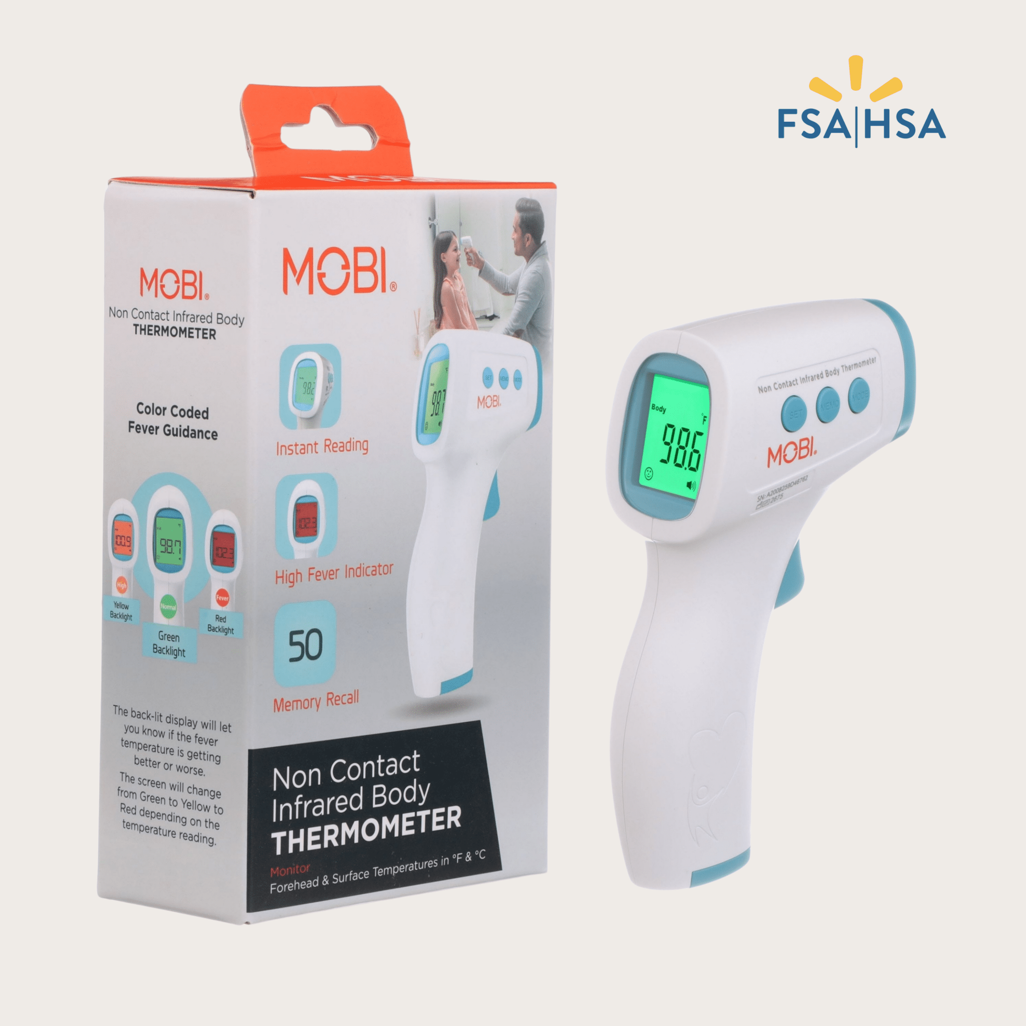 MOBI Digital Non - Contact Thermometer - MOBI USA