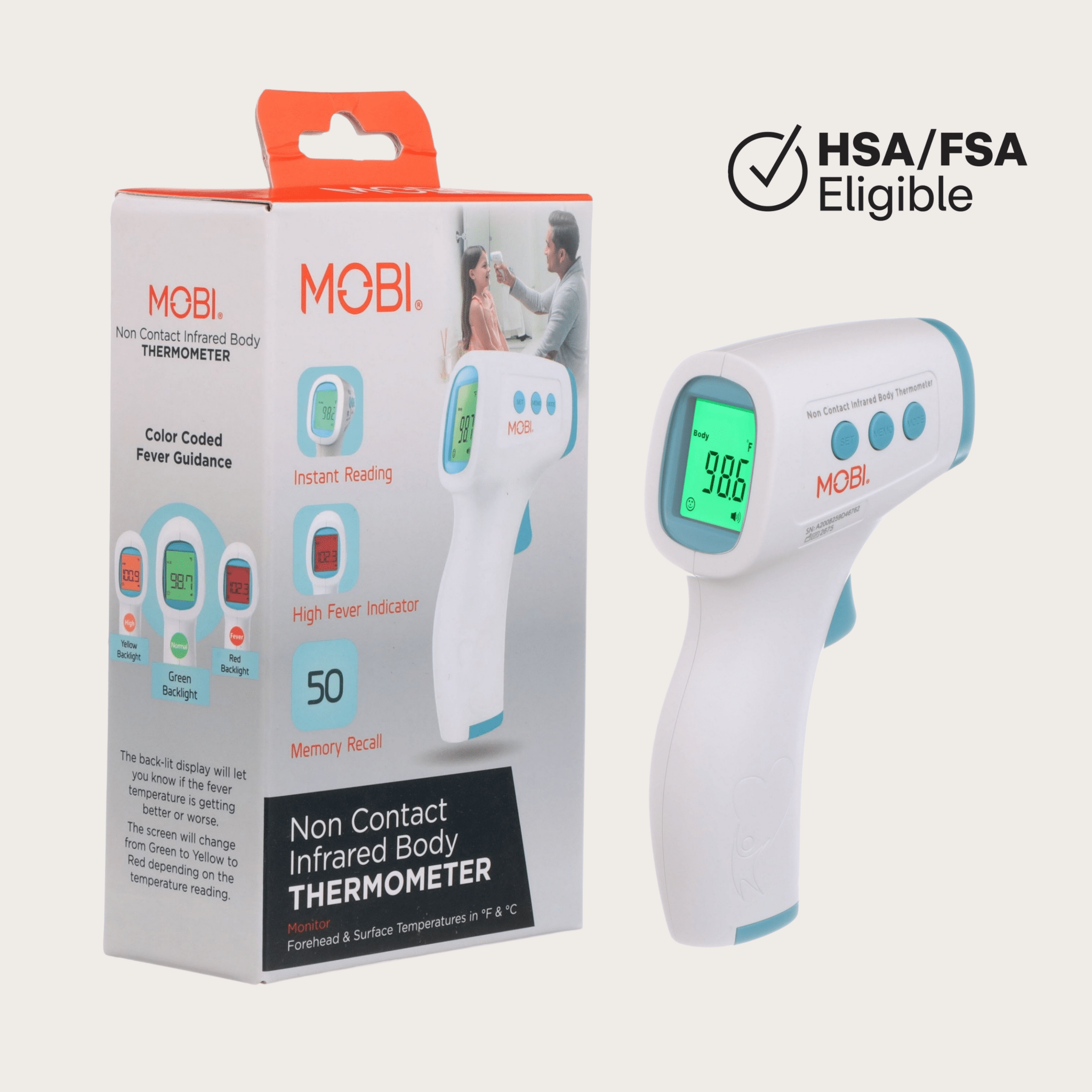 MOBI Digital Non - Contact Thermometer - MOBI USA
