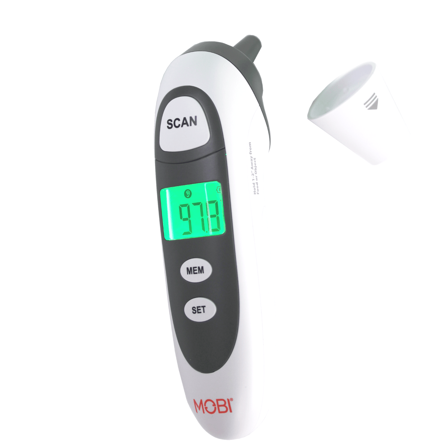 Mobi DualScan Prime Digital Forehead & Ear Thermometer - MOBI USA