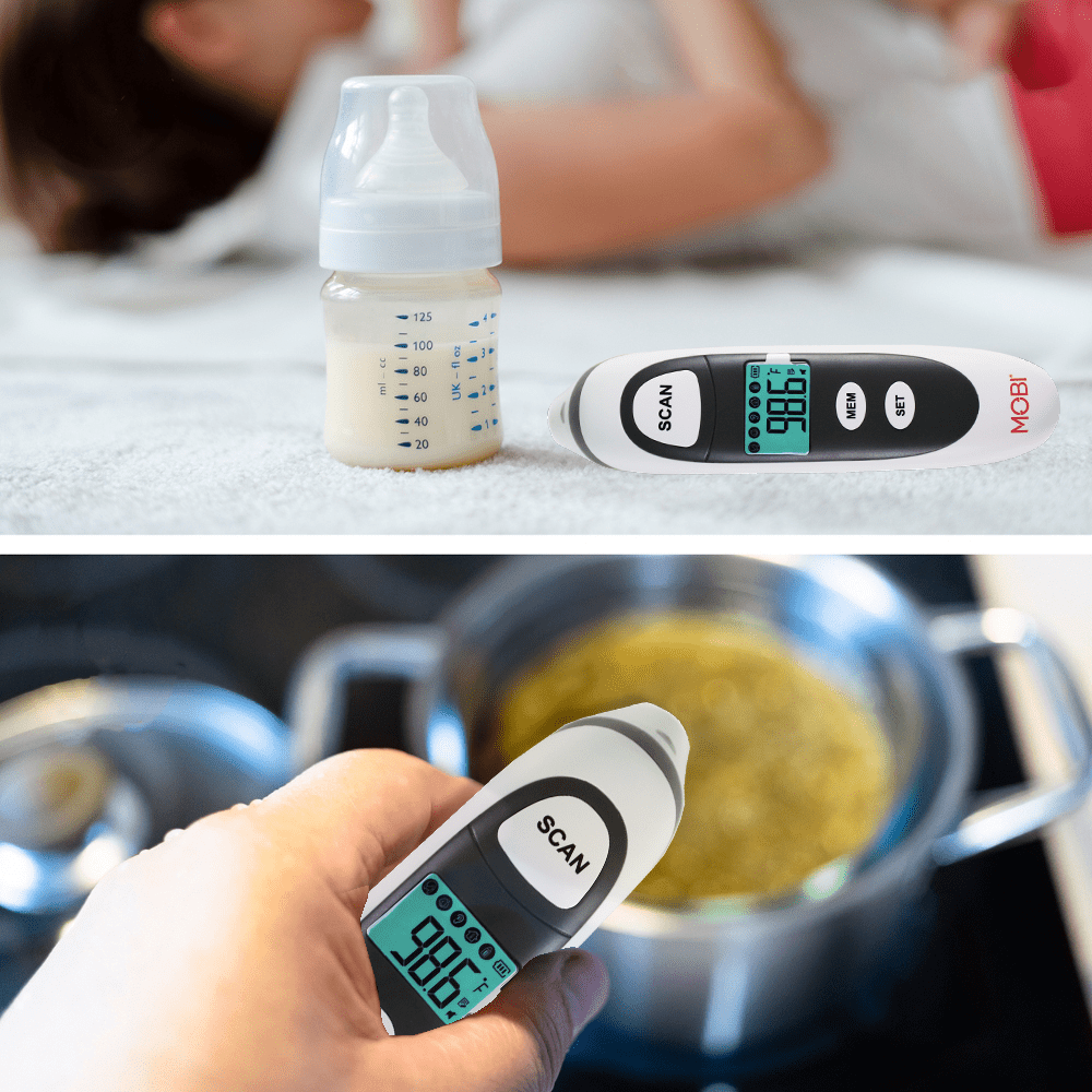 Mobi DualScan Prime Digital Forehead & Ear Thermometer - MOBI USA