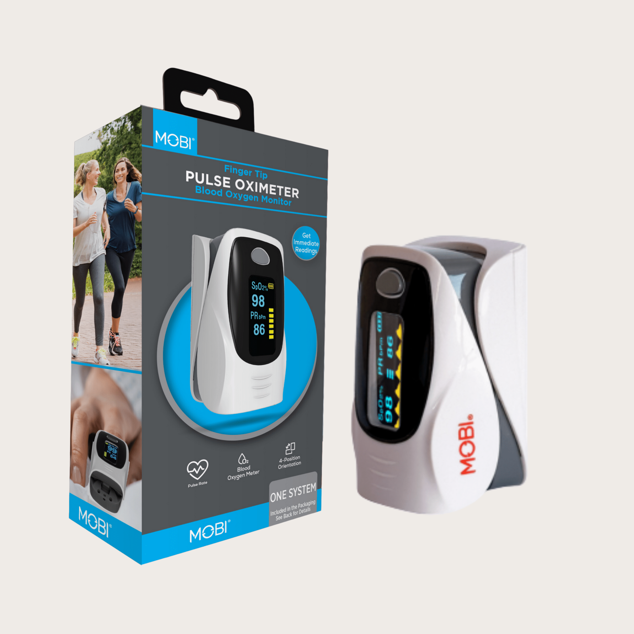 MOBI Fingertip Pulse Oximeter - MOBI USA