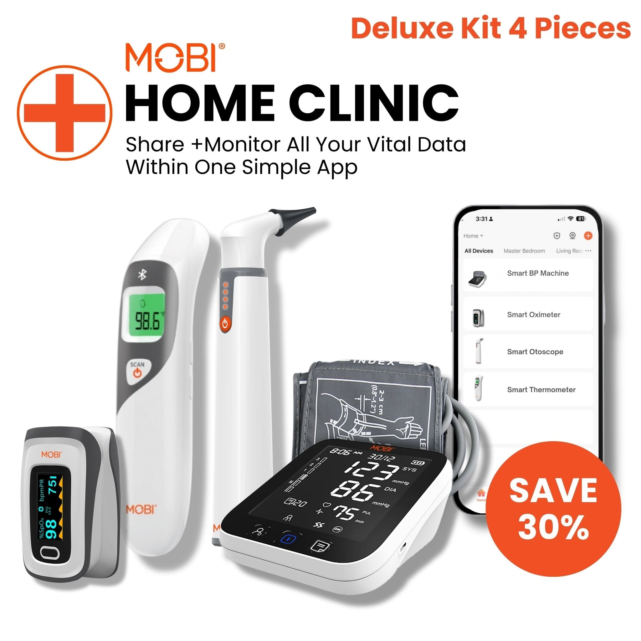 MOBI Home Clinic - Deluxe Kit (4 Piece) - MOBI USA