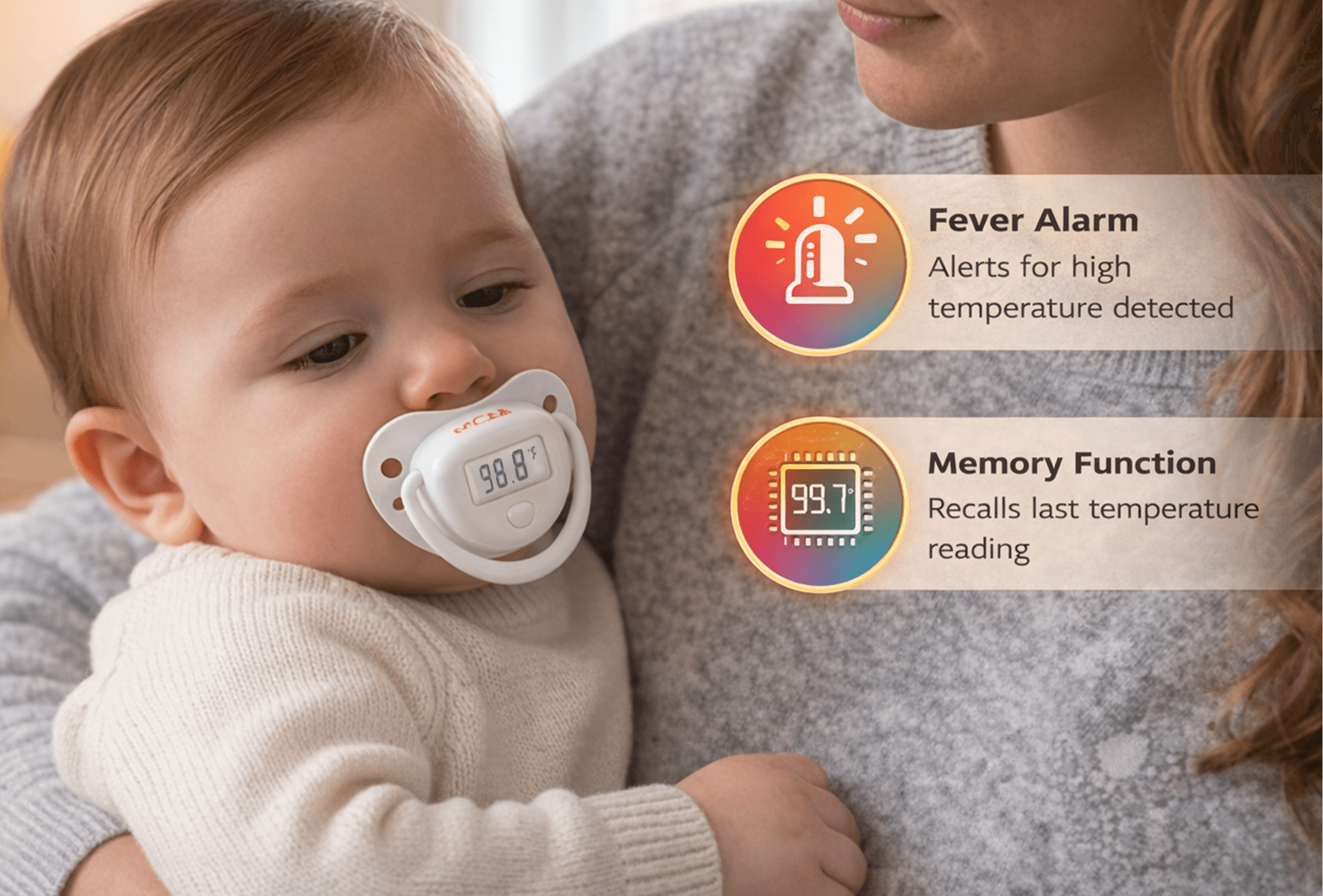 MOBI Pacifier Thermometer - MOBI USA