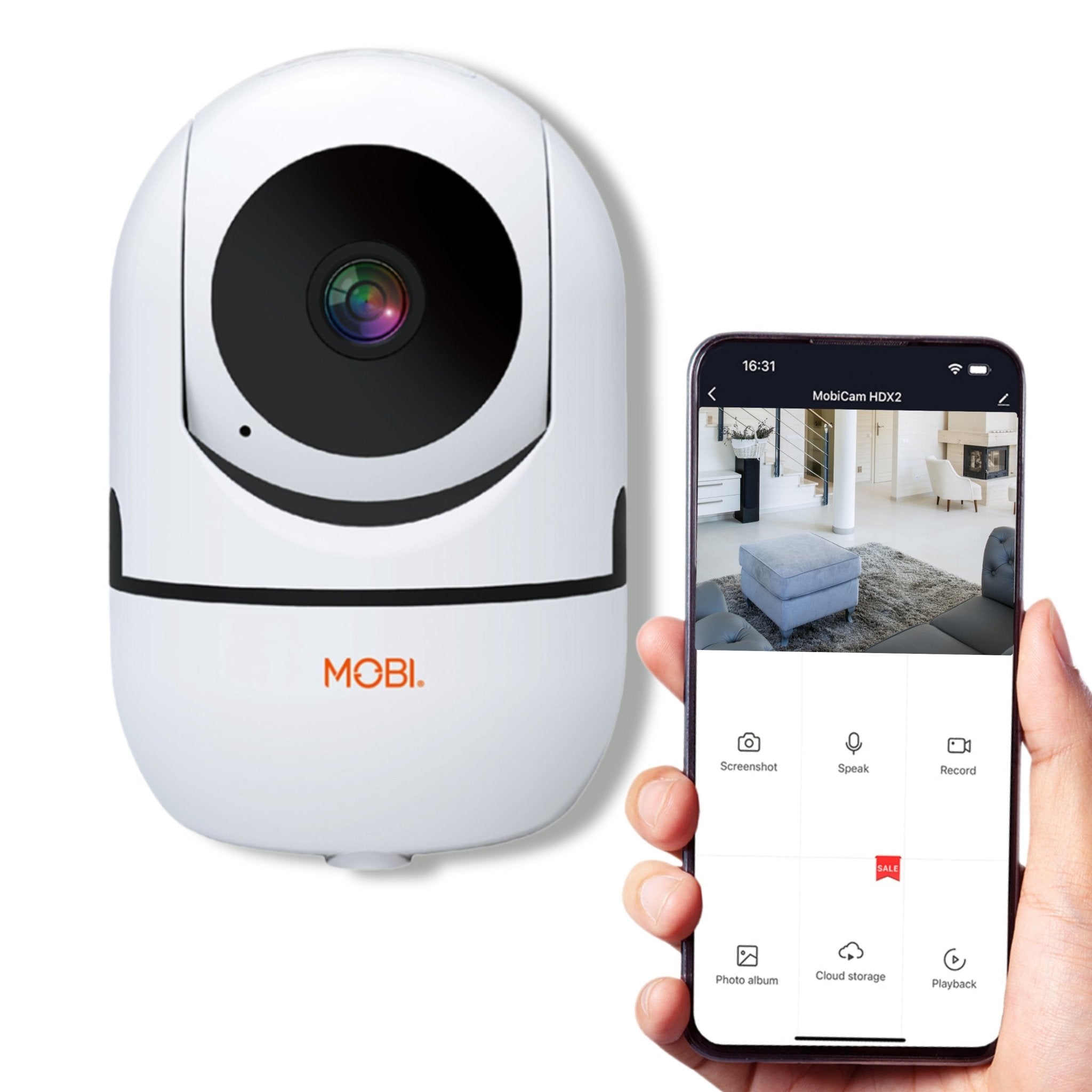 MobiCam HDX Smart Nursery Monitoring Camera - MOBI USA