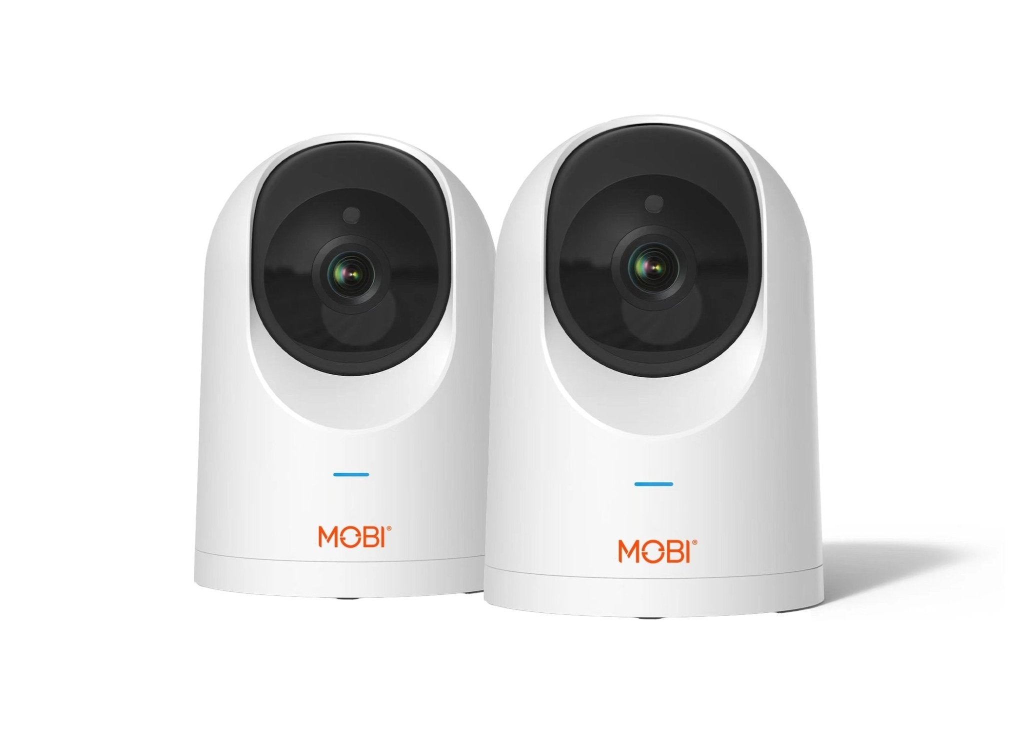 MobiCam PRO Intelligent Home Monitoring Camera: Full HD, Pan & Tilt, Color Night Vision, Motion Tracking, Temp & Humidity Readings (1 - Pack) - MOBI USA