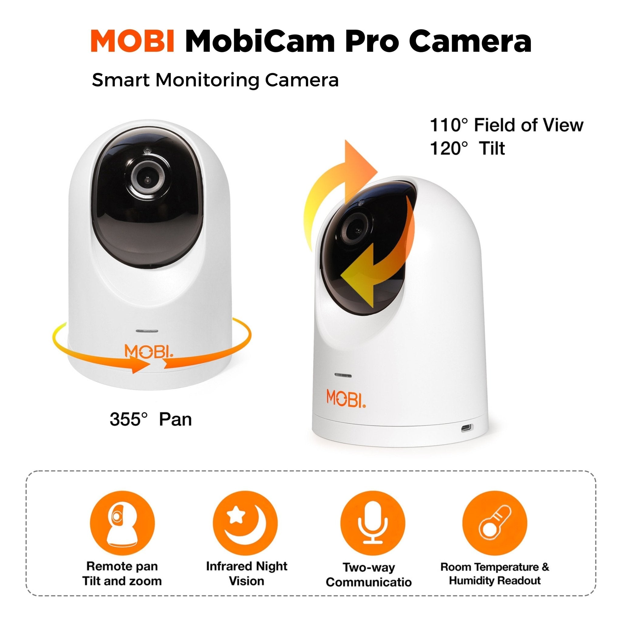 MobiCam PRO Intelligent Nursery Monitoring System - MOBI USA