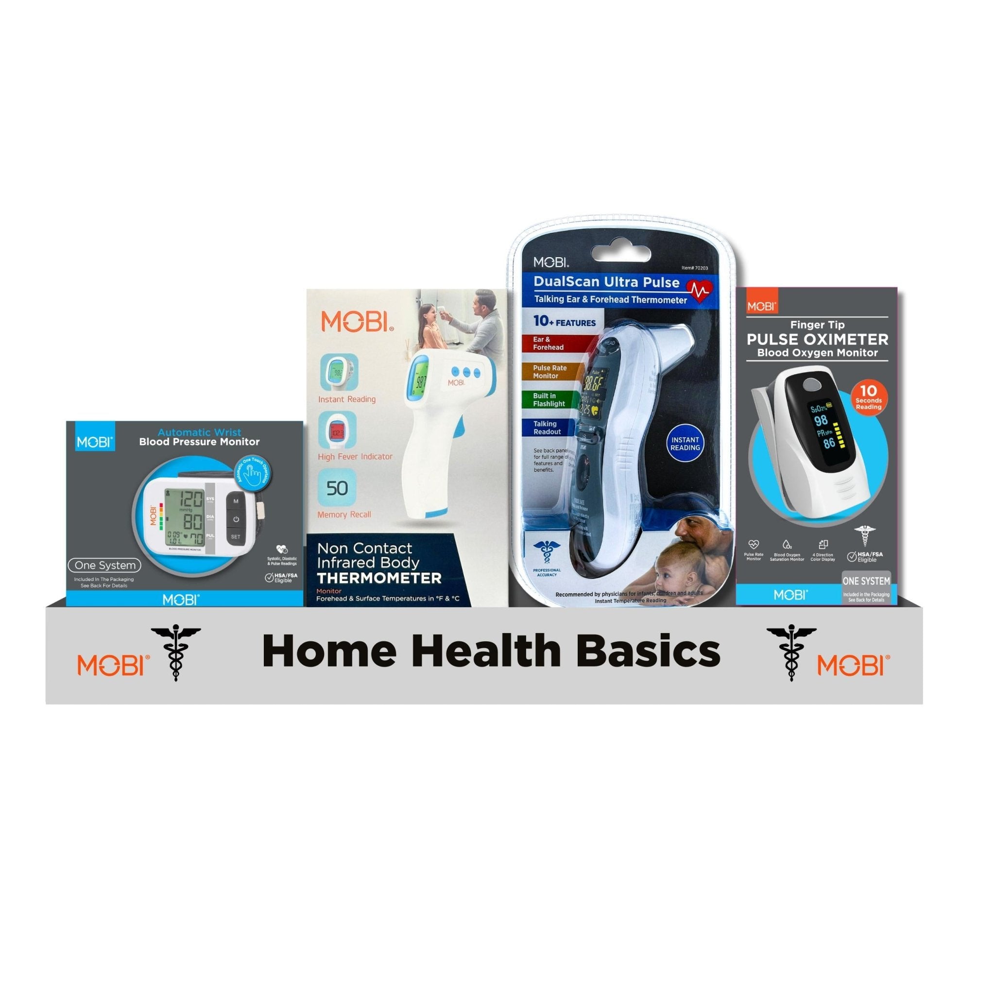 Pre - Loaded & Ready for Display - Home Health Basics Bundle (Item # K1) - MOBI USA