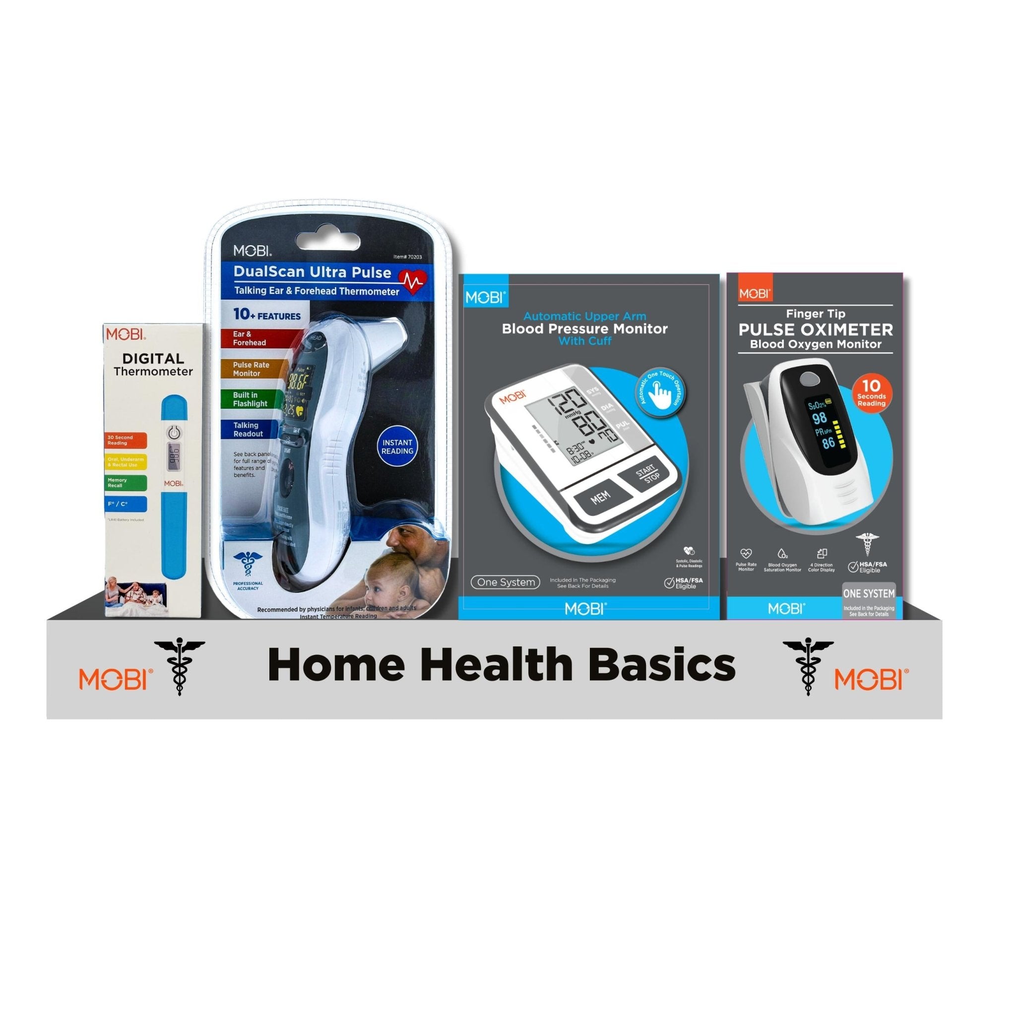 Pre - Loaded & Ready for Display - Home Health Basics Bundle (Item # K2) - MOBI USA