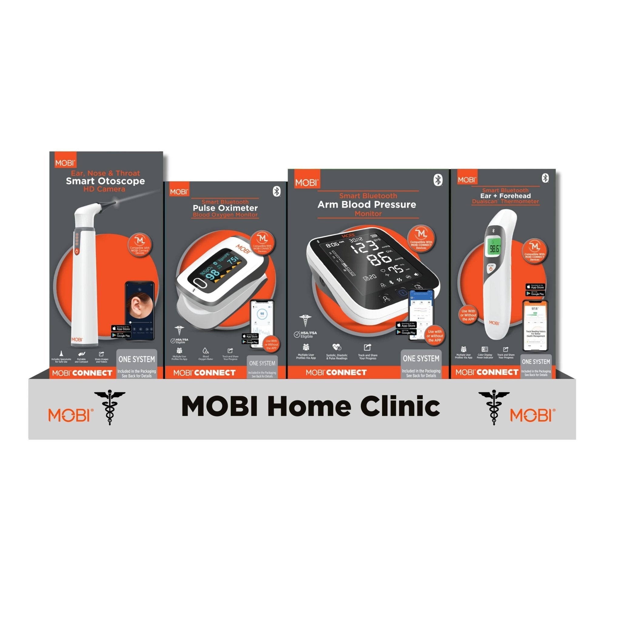 Pre - Loaded & Ready for Display - MOBI Home Clinic Bundle (Item # K4) - MOBI USA