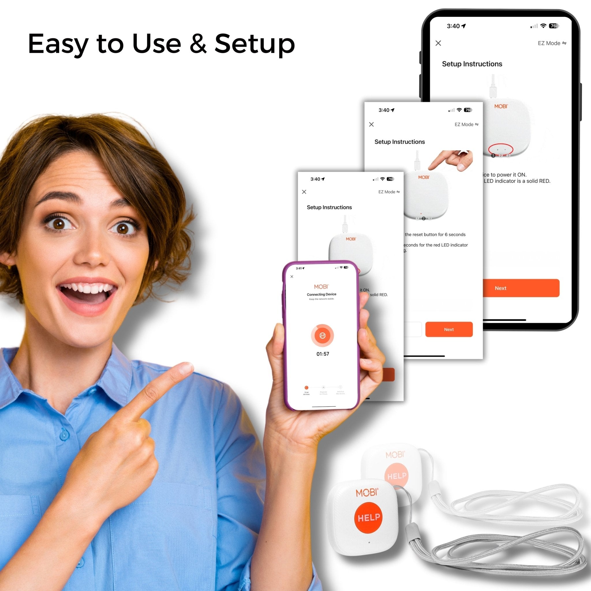 Remote Wireless Notification Button Alert Button Landing