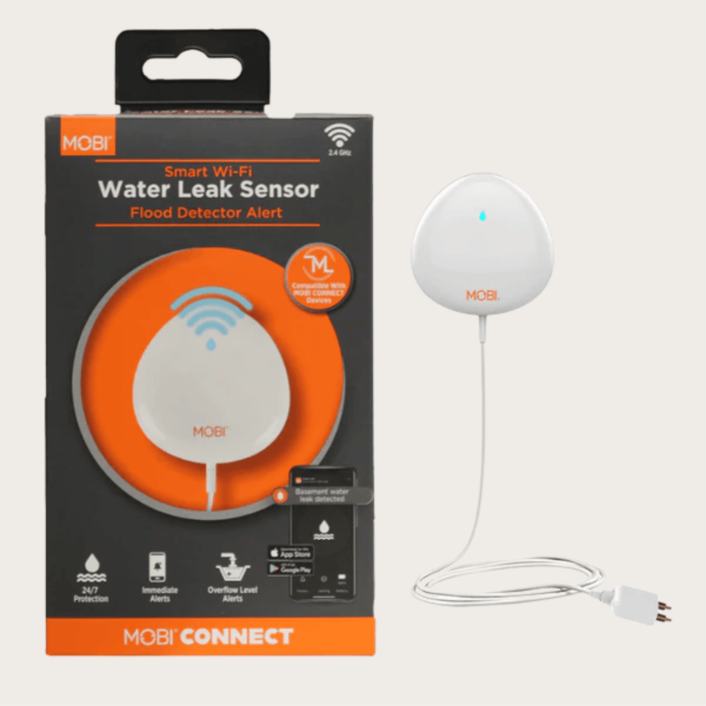 X-Sense Standalone Watermelder Met Batterij - IP66 Watersensor Met 110 DB Alarm Voor Keuken, Kelder En Badkamer